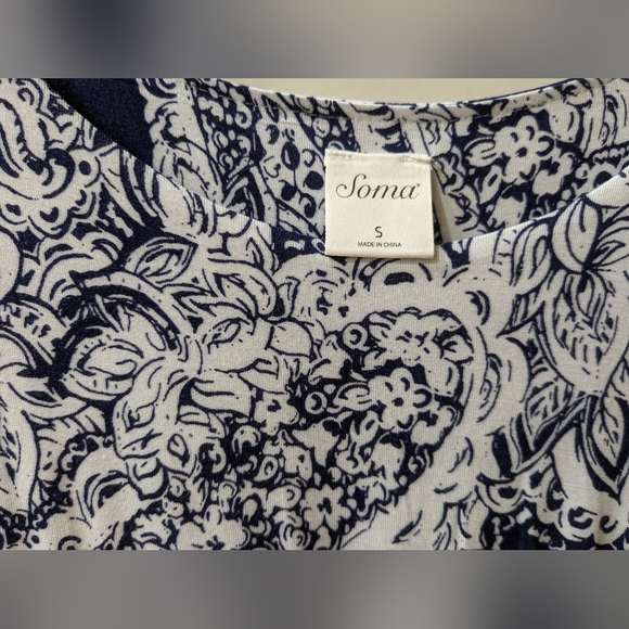 NWOT Soma Maxi Dress - Picture 3 of 5